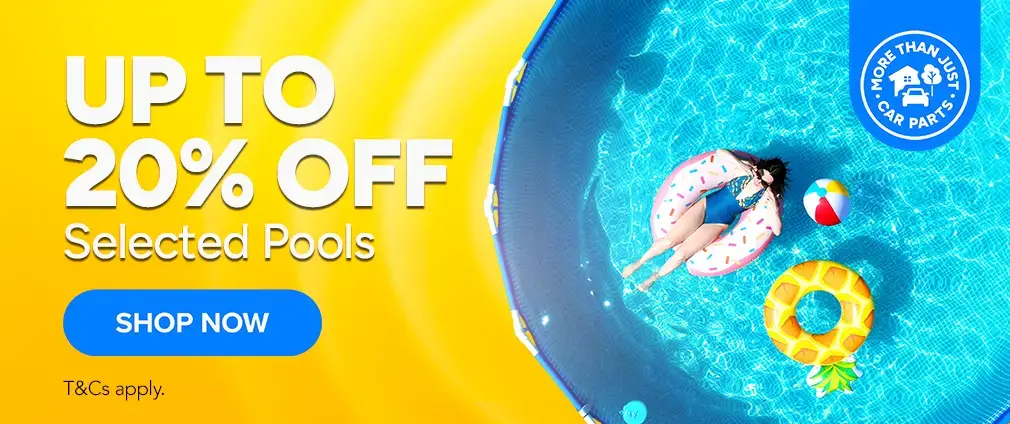 Save up to 20% on Pools