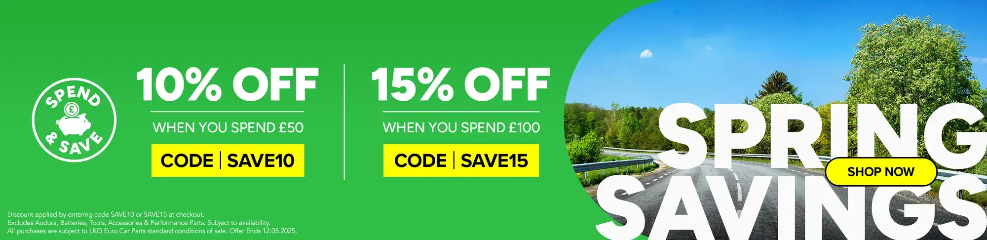Spring Savings