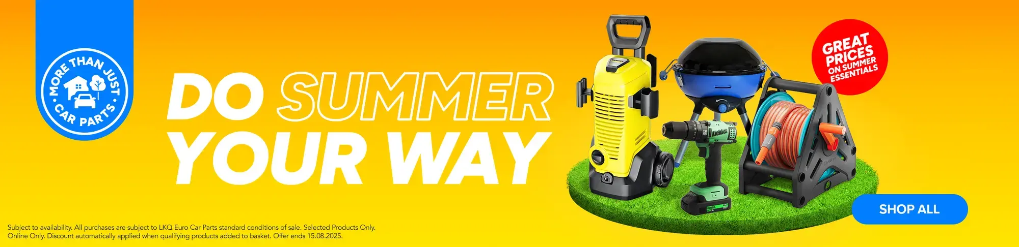 Great prices on summer essentials