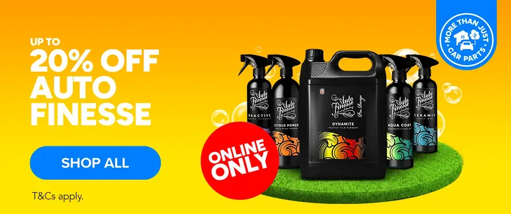 Save up to 20% on selected Auto Finesse lines