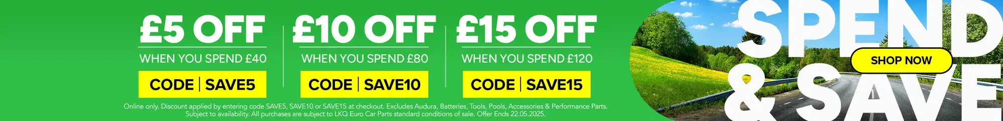Spring Spend and Save