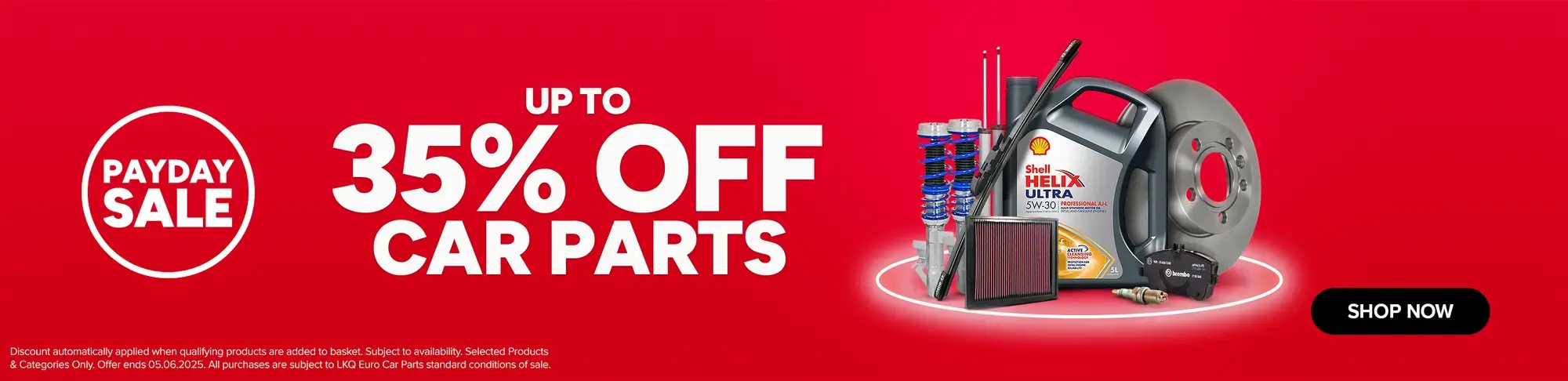 35 off car parts