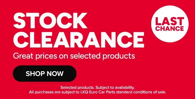 Last chance - stock clearance