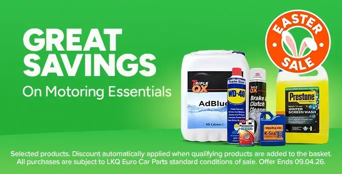 Great savings on motoring essentials
