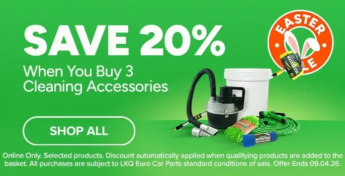 Save 20% when you buy 3 selected cleaning accessories 