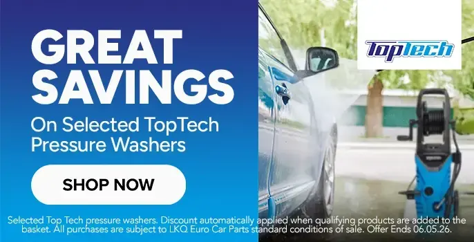 Great savings on TopTech Pressure Washers 