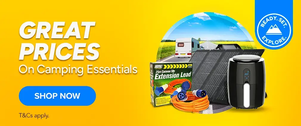 Camping and Caravan Must Haves