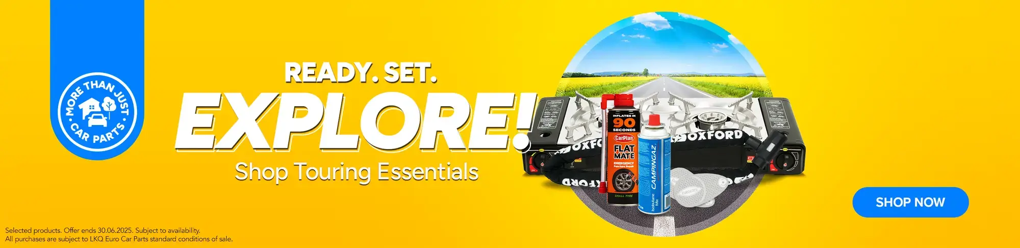 Ready Set Explore! Shop Travel & Touring Essentials