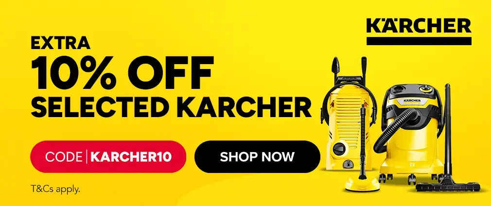 Extra 10 percent off Selected Karcher 