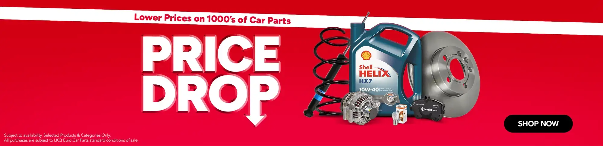 Lower Prices on 1000s of Car Parts 