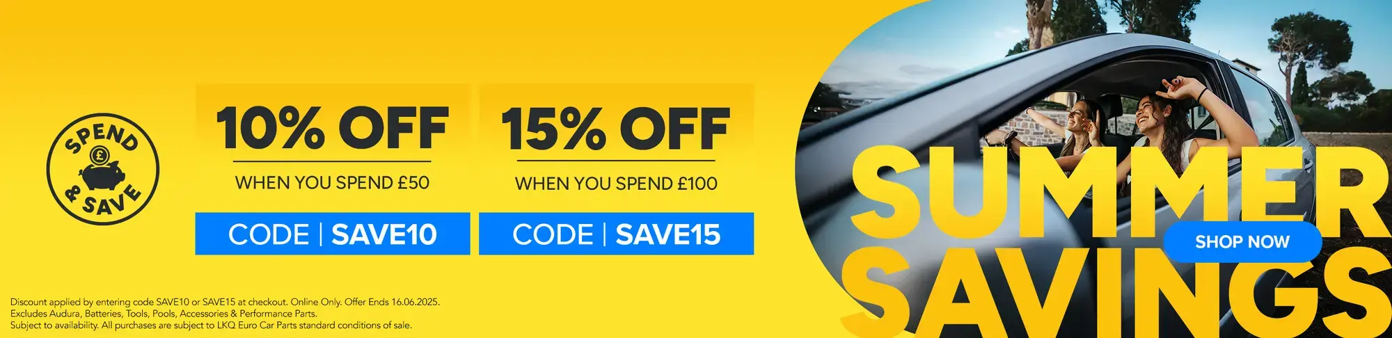 Summer Savings Spend & Save Enter Code at Checkout
