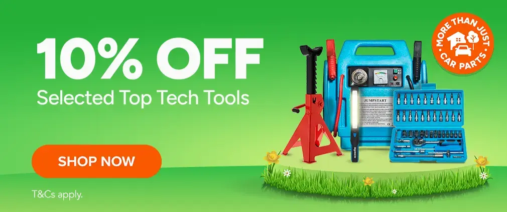 10 percent off Toptech tools