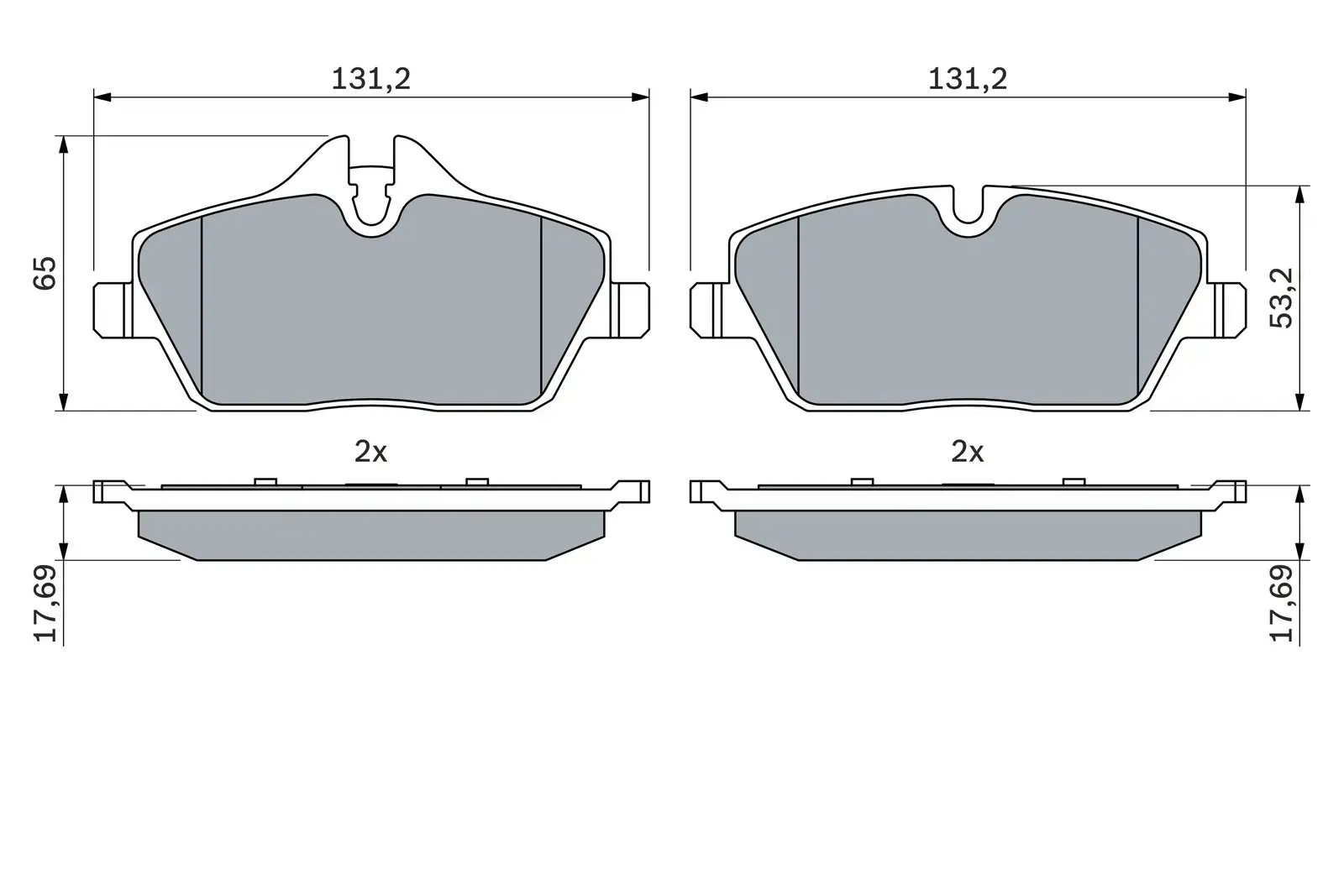 Bosch Brake Pad
