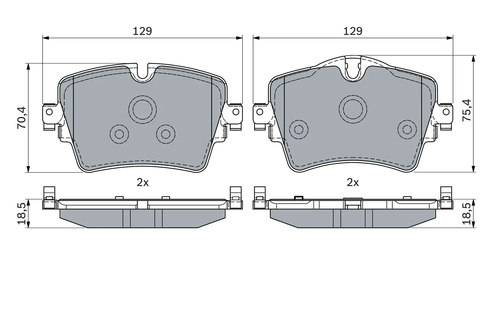 Bosch Brake Pad