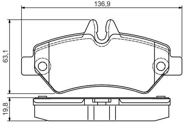 Bosch Brake Pad