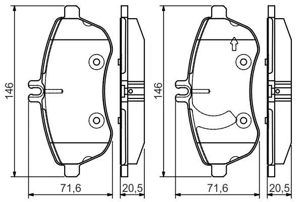 Bosch Brake Pad