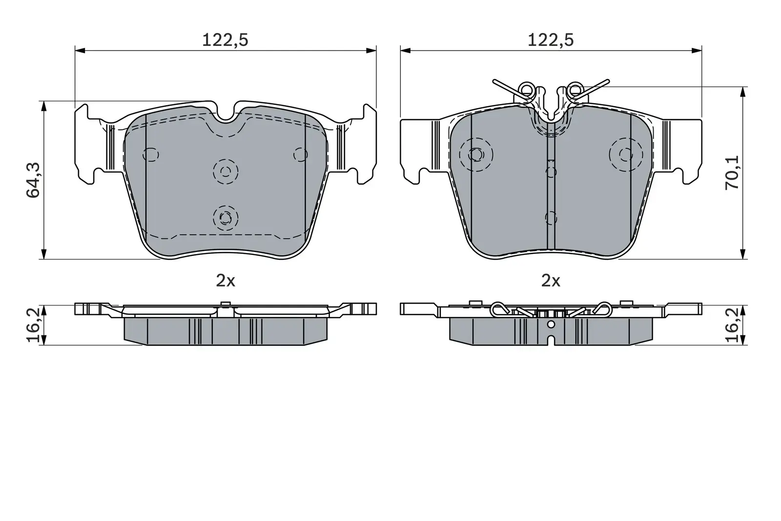Bosch Brake Pad