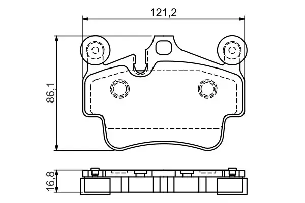 Bosch Brake Pad