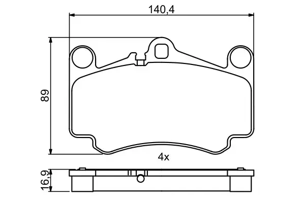 Bosch Brake Pad