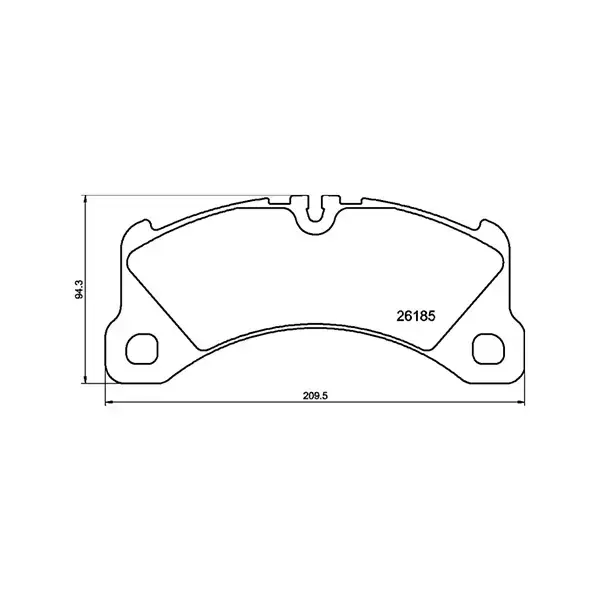 Pagid Brake Pad