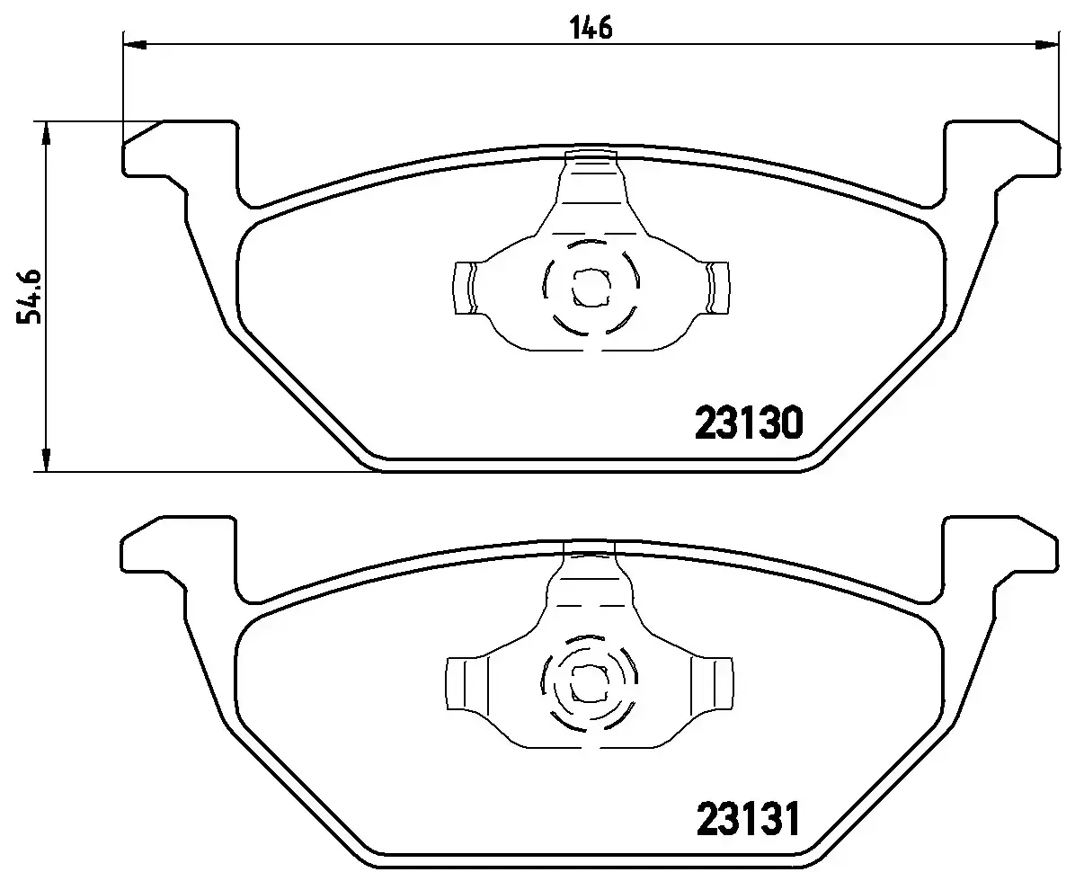 Brembo Xtra Brake Pad