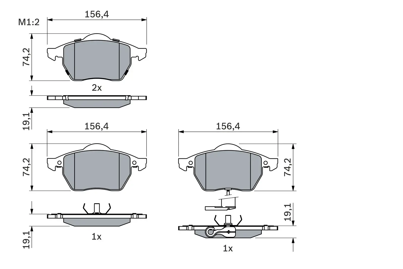 Bosch Brake Pad