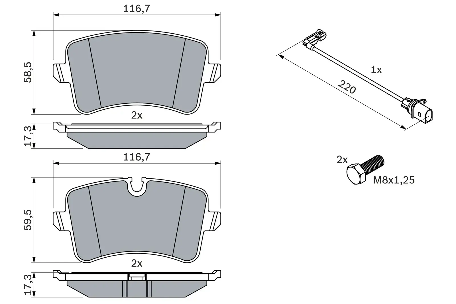 Bosch Brake Pad