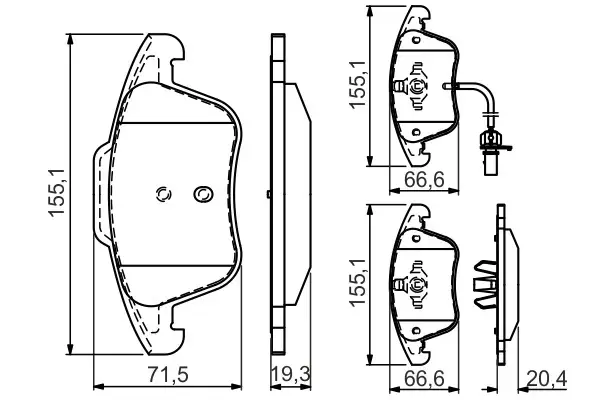 Bosch Brake Pad