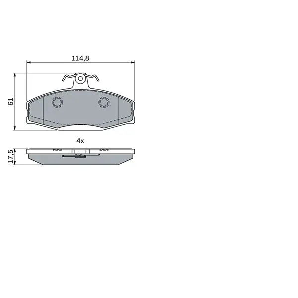 Bosch Brake Pad