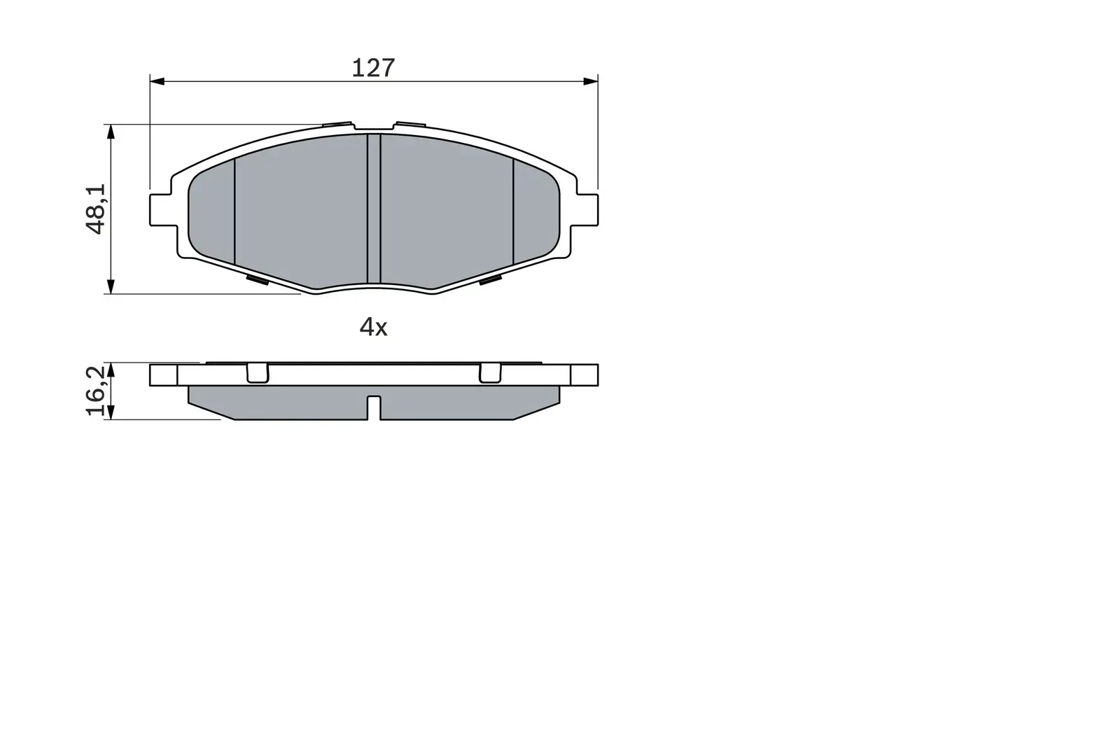 Bosch Brake Pad