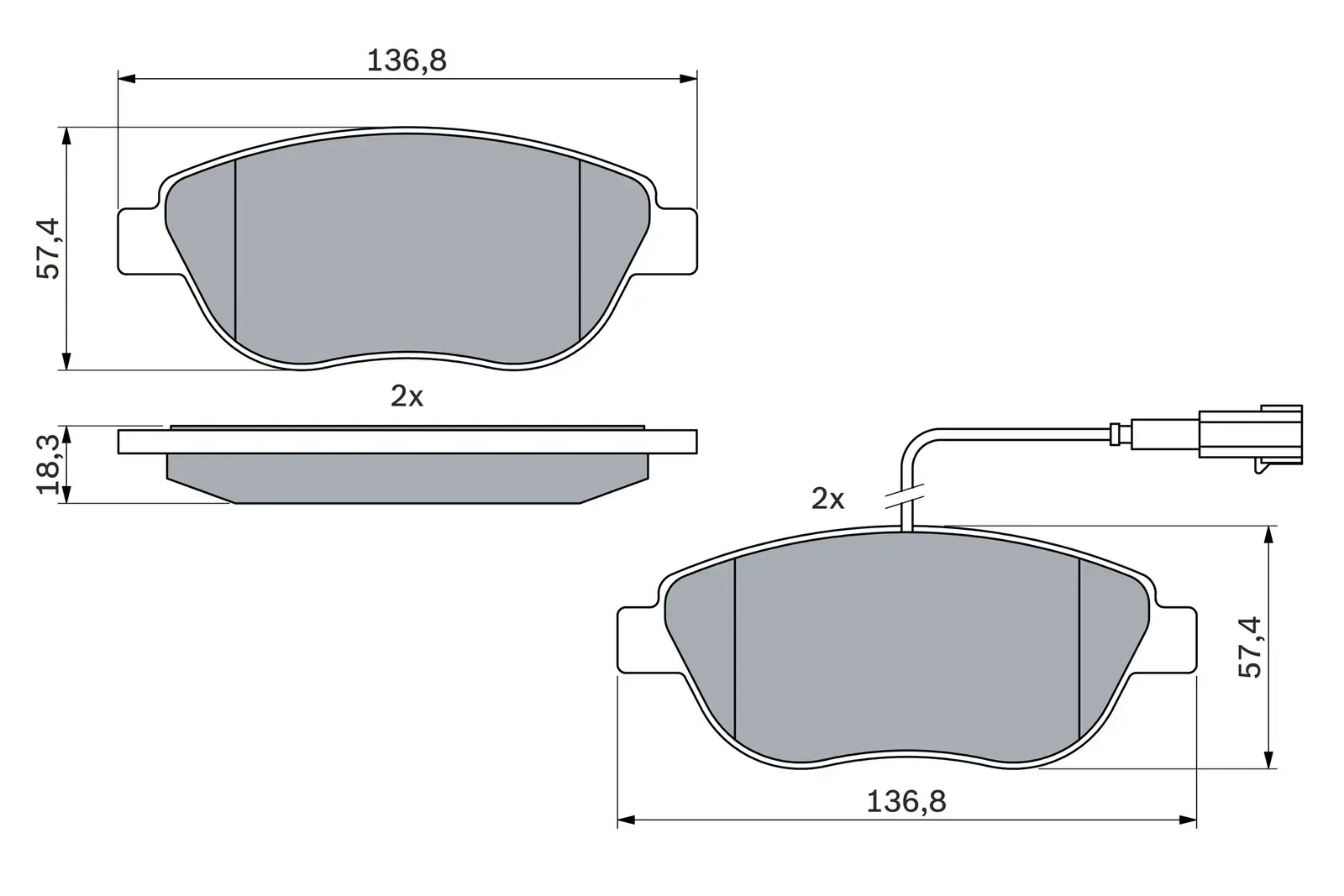 Bosch Brake Pad
