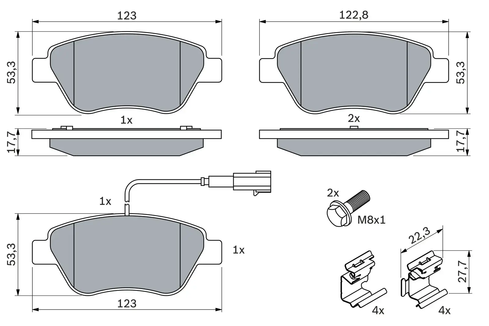 Bosch Brake Pad