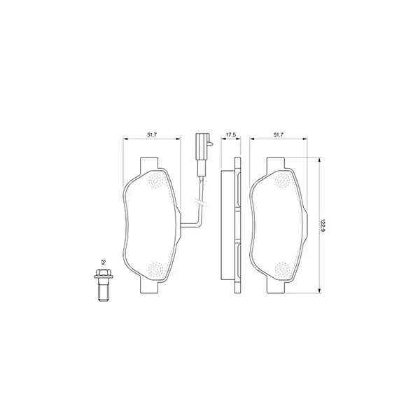 Bosch Brake Pad