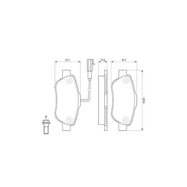 Bosch Brake Pad