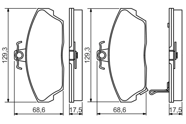 Bosch Brake Pad