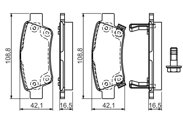 Bosch Brake Pad