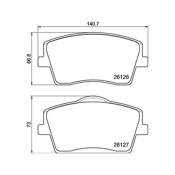 Pagid Brake Pad