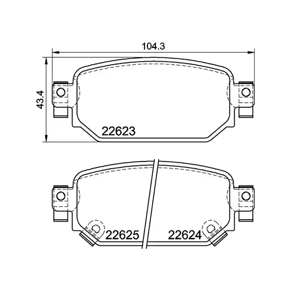 Pagid Brake Pad