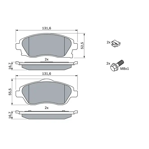Bosch Brake Pad