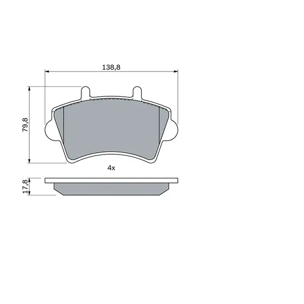 Bosch Brake Pad