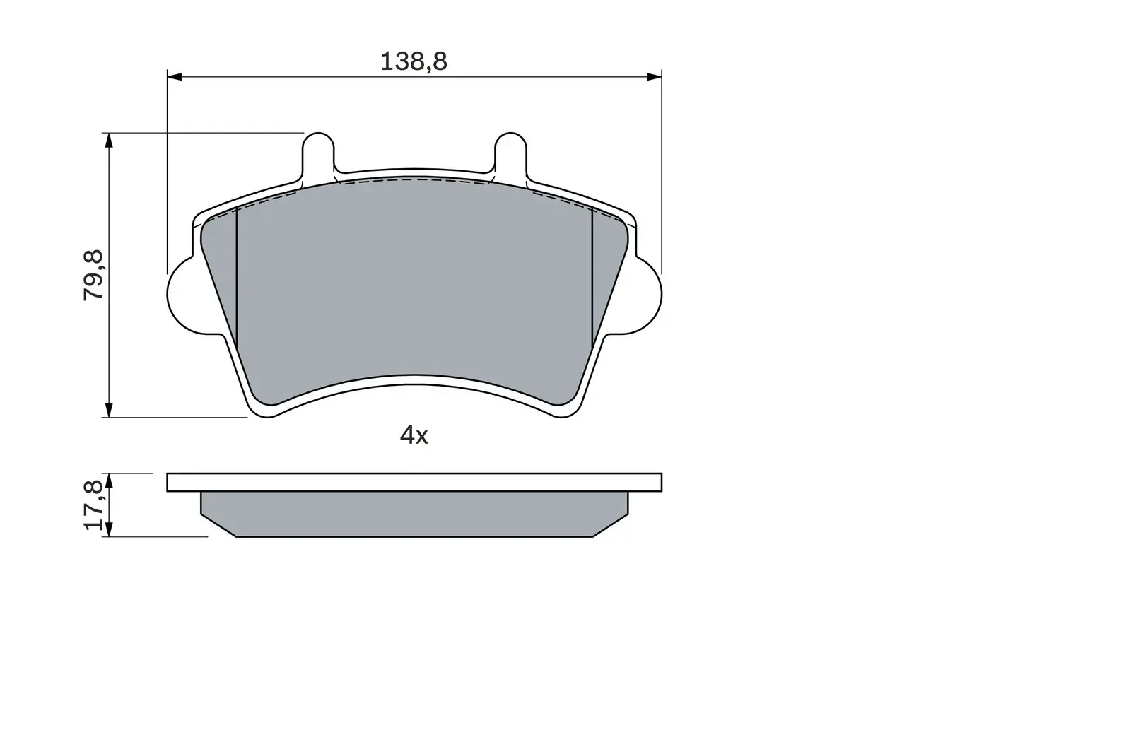 Bosch Brake Pad