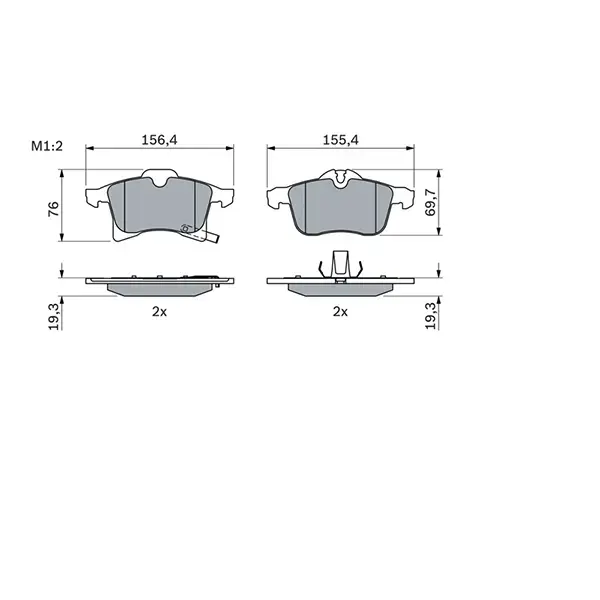 Bosch Brake Pad