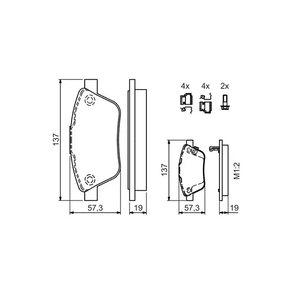 Bosch Brake Pad