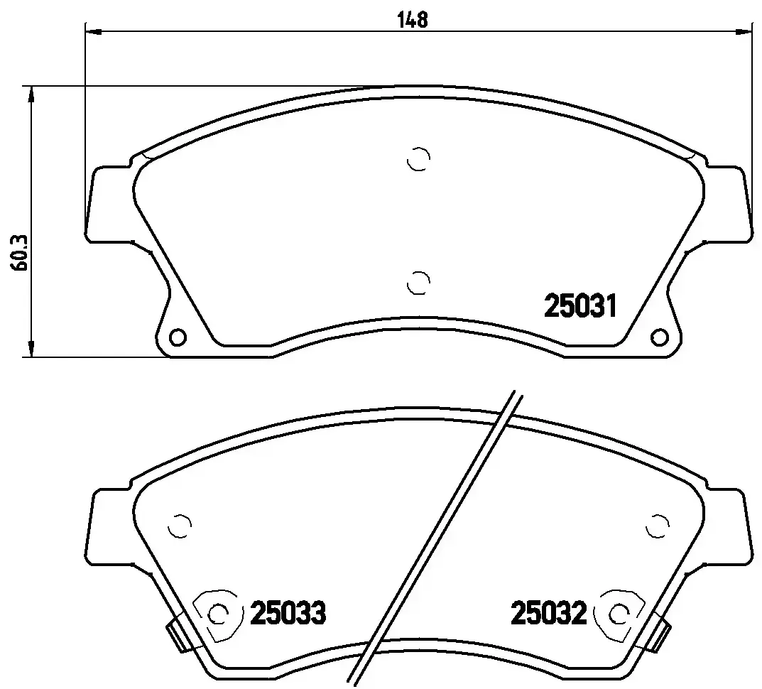 Brembo Xtra Brake Pad