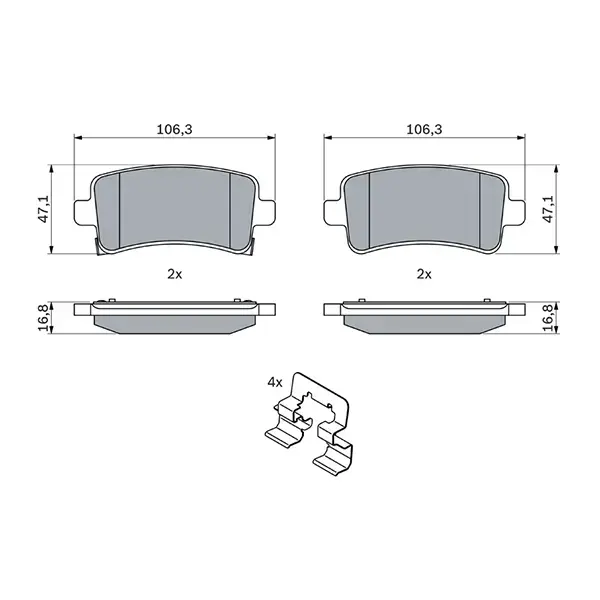 Bosch Brake Pad