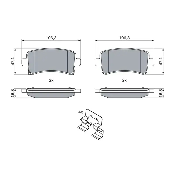 Bosch Brake Pad