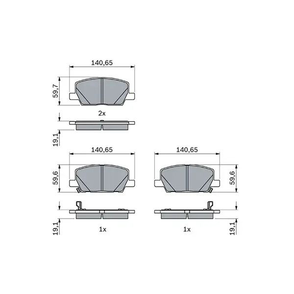Bosch Brake Pad