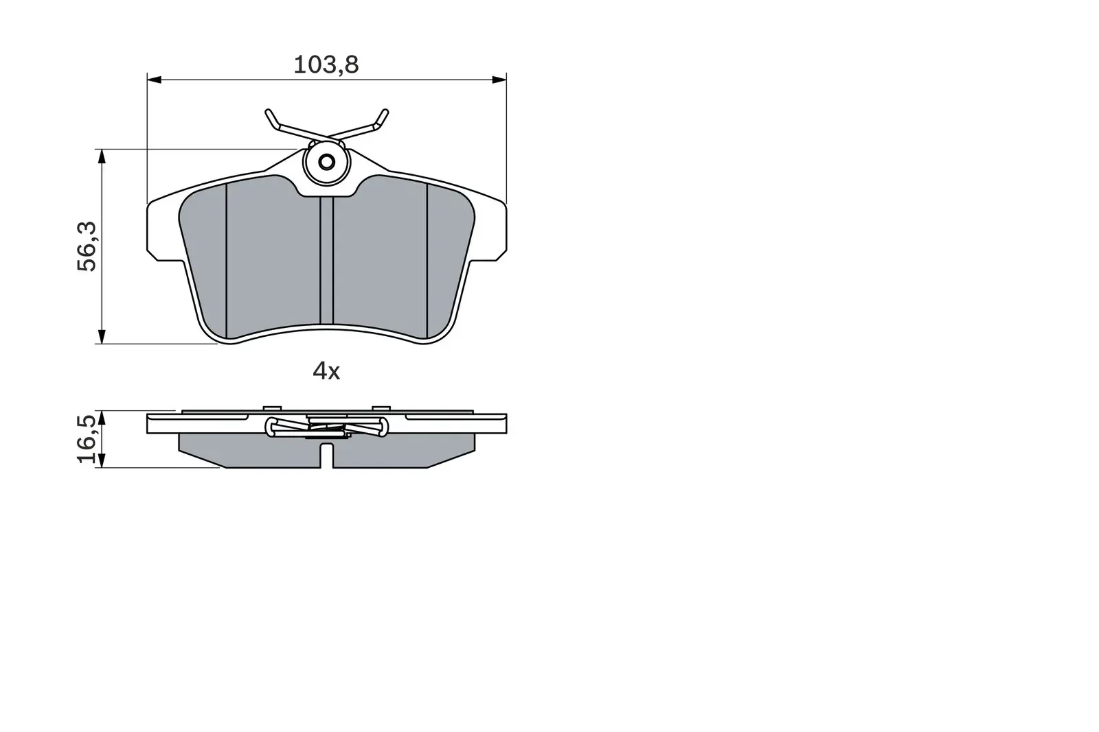 Bosch Brake Pad