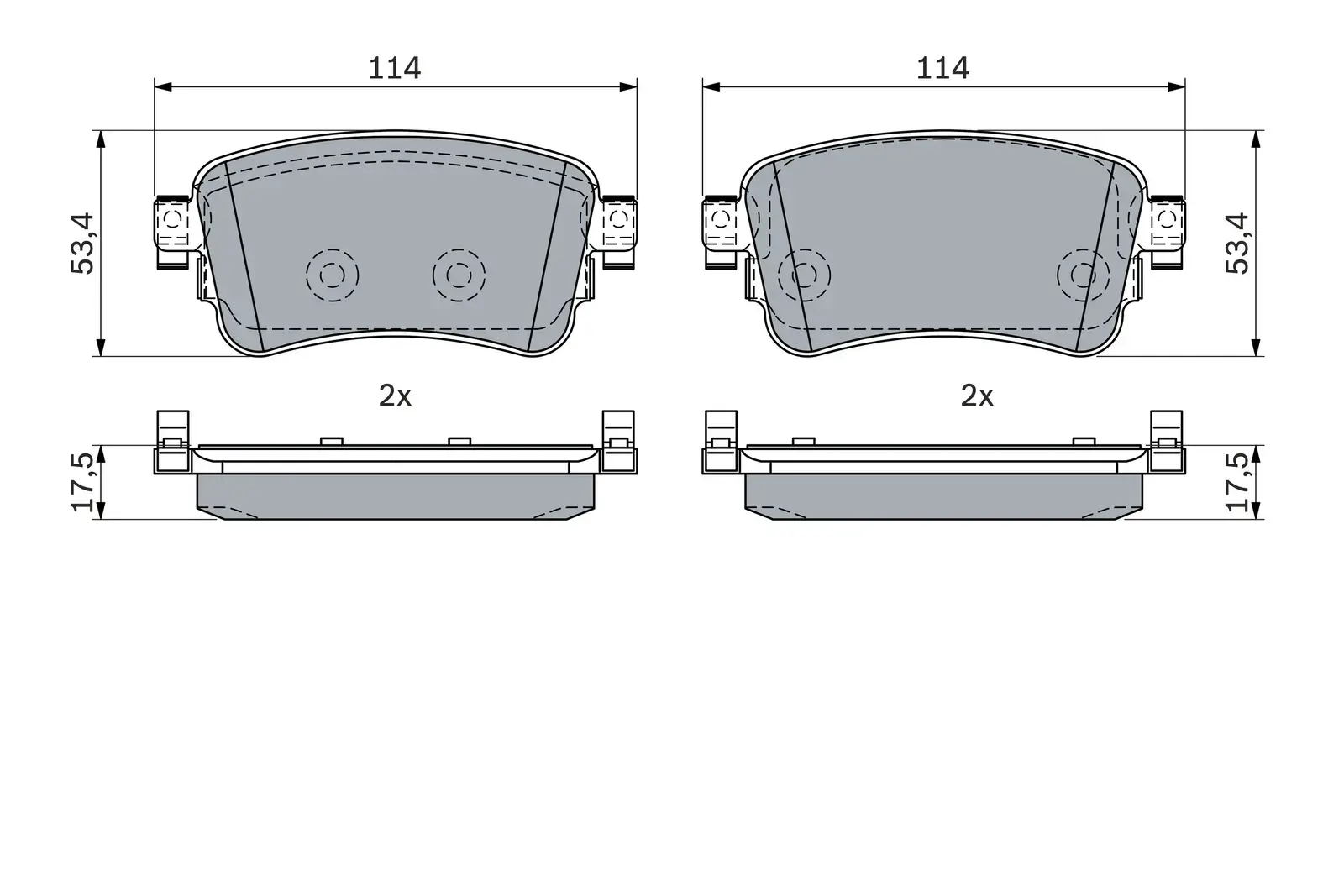 Bosch Brake Pad