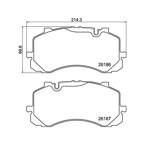 Pagid Brake Pad